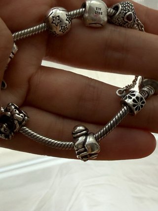 Charm Pandora Papá Noel Plata