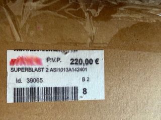 Asics Superblast 2 Talla 41.5 Puestas dos veces.