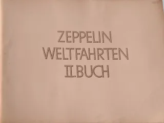 Álbumes Zeppelin-Weltfahrten Alemanes