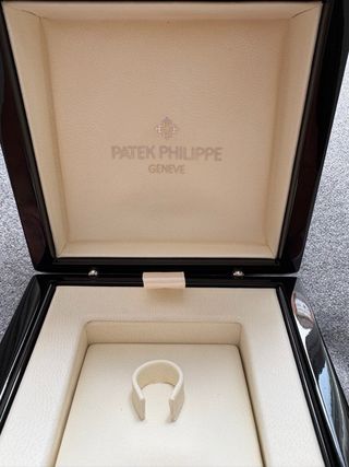 Estuche Patek Philippe Anillo/Gemelos - Nuevo