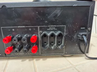 Amplificador Yamaha AX-390 Negro