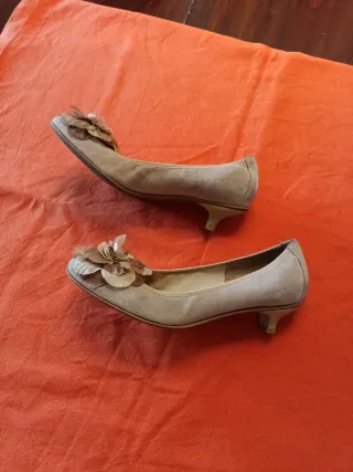 Scarpe donna con fiore