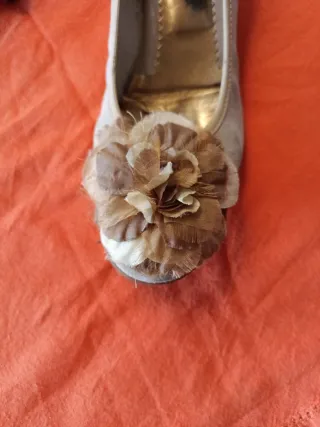 Scarpe donna con fiore