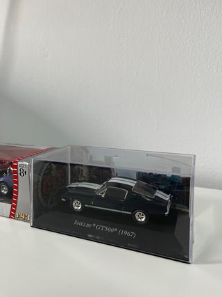 Lote 2 Coches Shelby Cobra y GT500 escala 1:43