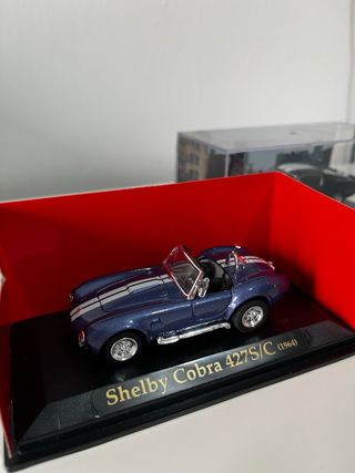 Lote 2 Coches Shelby Cobra y GT500 escala 1:43