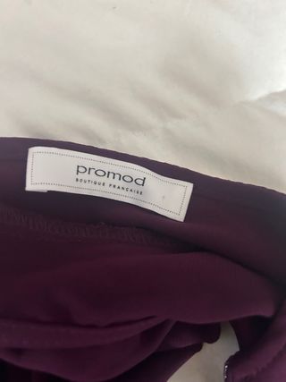 Mono Morado Promod con Volantes