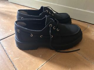Zapatos náuticos ASOS negros 38