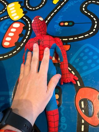 Peluche Elefante, Perro y Spiderman