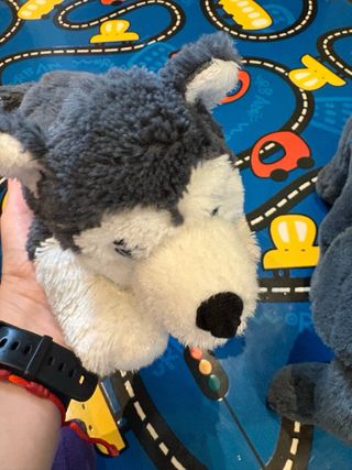 Peluche Elefante, Perro y Spiderman