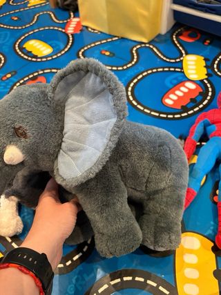 Peluche Elefante, Perro y Spiderman