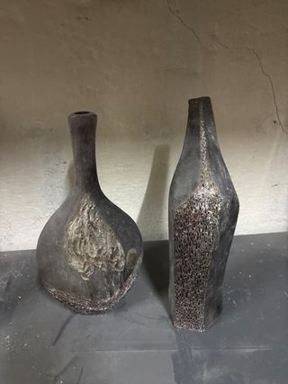 Juego de 2 jarrones decorativos