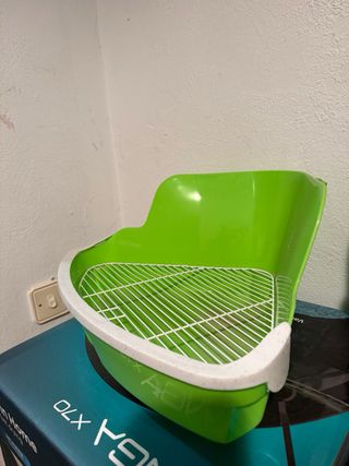 Esquinero para conejo