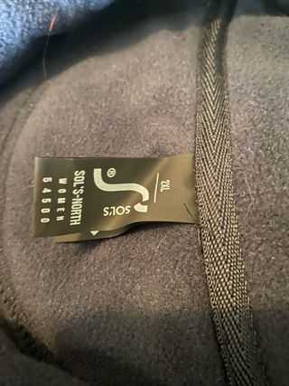 Forro polar SOL'S azul marino XXL ajustable