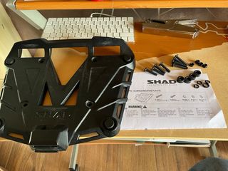 Parilla Shad Negra Aluminio Top Case