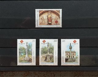 4 Sellos España 1999 Xacobeo Correo Edifil 3617/20
