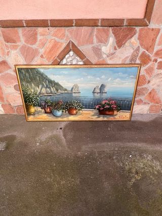 Dipinto Faraglioni Zingaretti