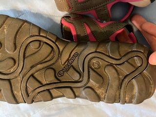 Sandali Decathlon grigio/rosa