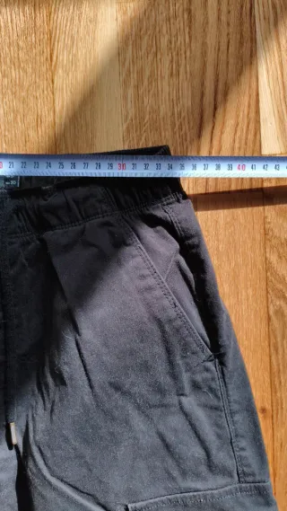 Pantalón cargo Pull&Bear negro Talla S