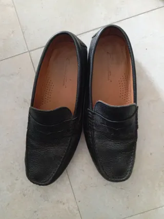 Zapatos de piel Emidio Tucci negros