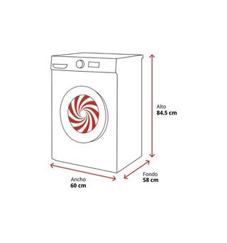 Lavadora Beko Energy Spin VBM3WFT3
