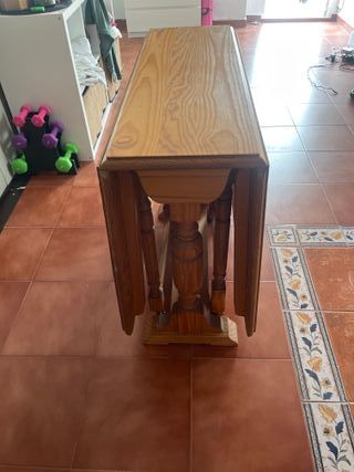 Mesa de madera plegable robusta