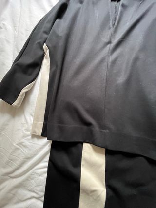 Conjunto Viscosa,  bitono negro talla S y L