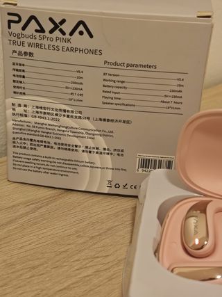 Fones PAXA Vogbuds 5Pro Pink