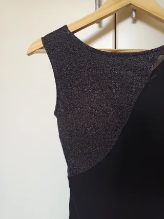 Vestito Tally Weijl nero con dettagli argento