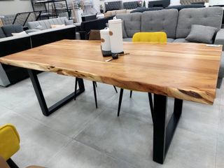 Mesa Comedor Madera Acacia 160x85cm