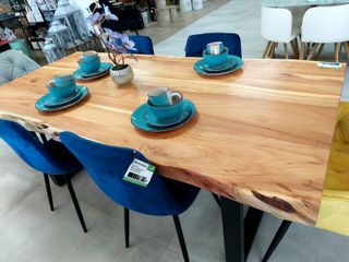 Mesa Comedor Madera Acacia 160x85cm