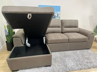 Sofá Cama Chaise Longue FARRAR 256cm