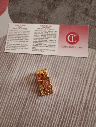 Colgante Oro 24K Cristian Lay