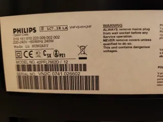 Televisor Philips 42' pulgadas