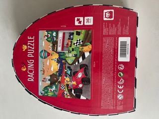 Puzzle Carreras Animales 36 Piezas +4 Años
