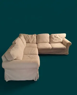 Sofá Rinconera IKEA Ektorp Beige