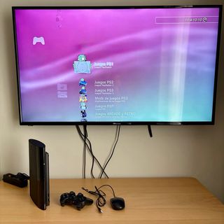 Consola PS3 Super Slim 500GB Negra + Mando y Ratón