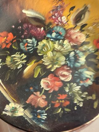 2 Quadri in ceramica  Dipinti a Mano - Fiori