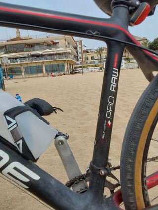 Bicicleta Gravel Beone Carbono Talla L