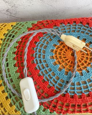 Candeeiro Cão Dalmata Cerâmica Retro