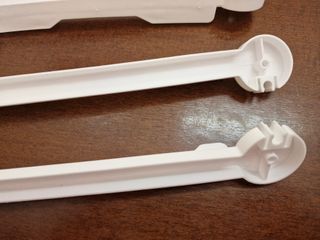 4 Supporti per scolapiatti staffe in plastica cola