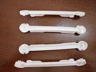 4 Supporti per scolapiatti staffe in plastica cola