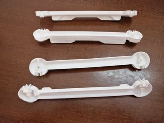 4 Supporti per scolapiatti staffe in plastica cola