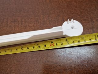 4 Supporti per scolapiatti staffe in plastica cola