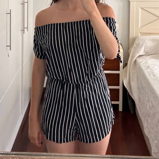 Mono corto rayas Subdued