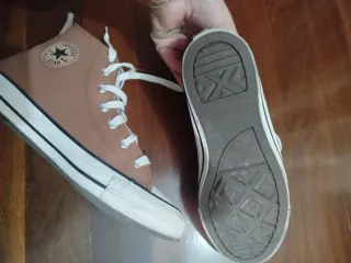 Zapatillas Converse Marrones Talla 38.