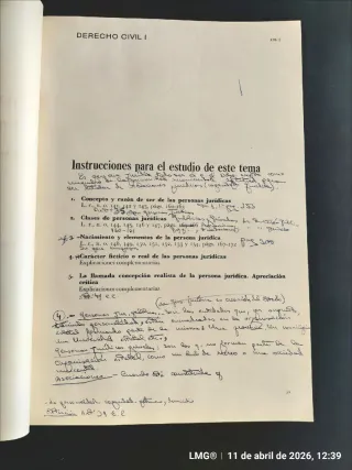 Derecho Civil I. UNED