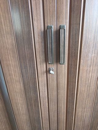 Puerta Acordeón PVC 2.60  por, 2,15