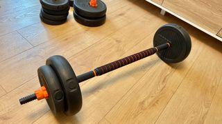 Juego Mancuernas Pesas 2 x 20Kg + REGALO