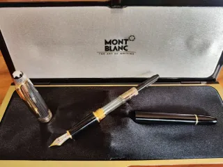 Montblanc Meisterstück 144 Solitaire Doue Plata