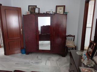 Camera da letto vintage in legno del 1952. NON PUÒ ESSERE SPEDITO